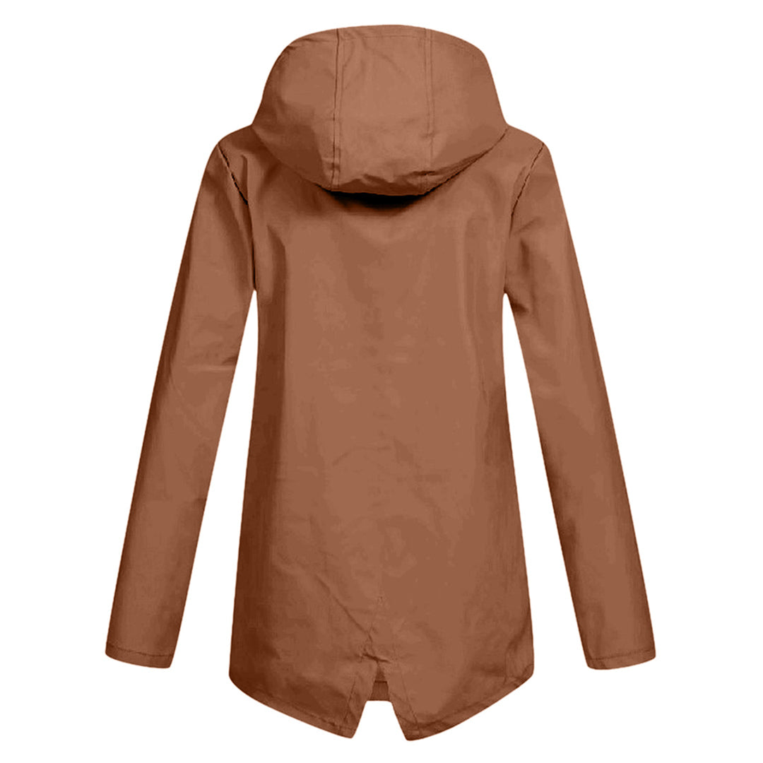 Krohn-e | Lässig Leicht mit Kapuze und Reißverschluss für Frauen Ideal für Herbst Winter