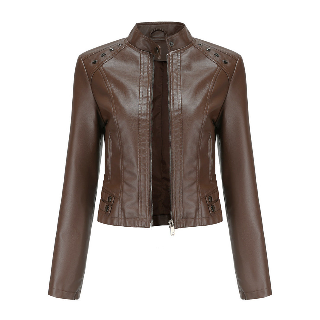 Krohn-e | Stylische Lederjacke für die Herbstsaison
