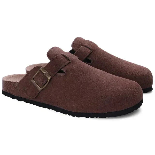Elegante und bequeme Herren-Suede-Slipper im Old-Money-Stil