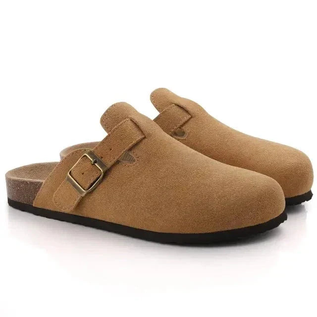 Elegante und bequeme Herren-Suede-Slipper im Old-Money-Stil