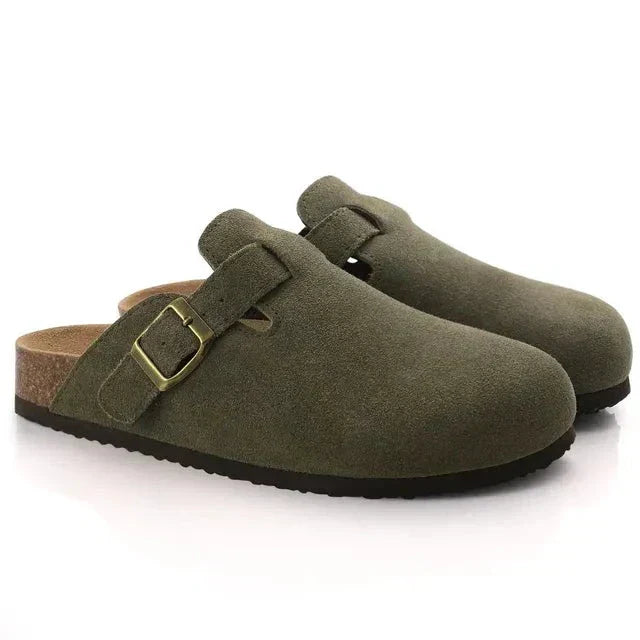 Elegante und bequeme Herren-Suede-Slipper im Old-Money-Stil