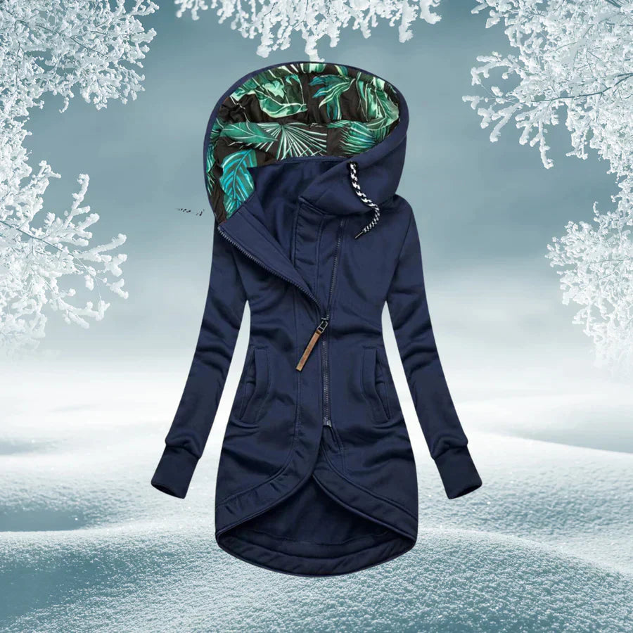 Krohn-e | Grüner Damenparka Mit Kapuze