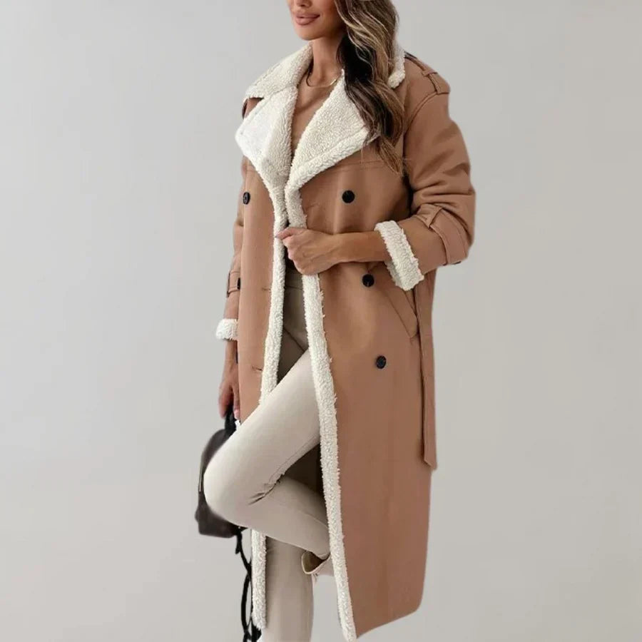 Krohn-e | Langer Wintermantel für Damen Von Cornelis