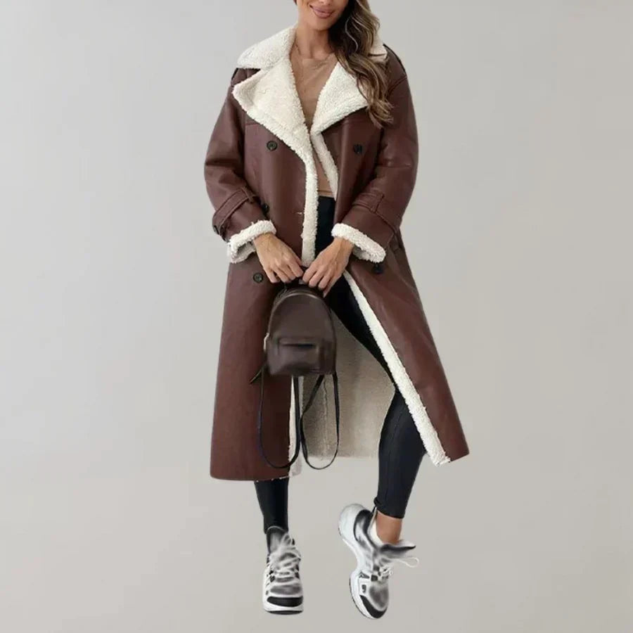 Krohn-e | Langer Wintermantel für Damen Von Cornelis
