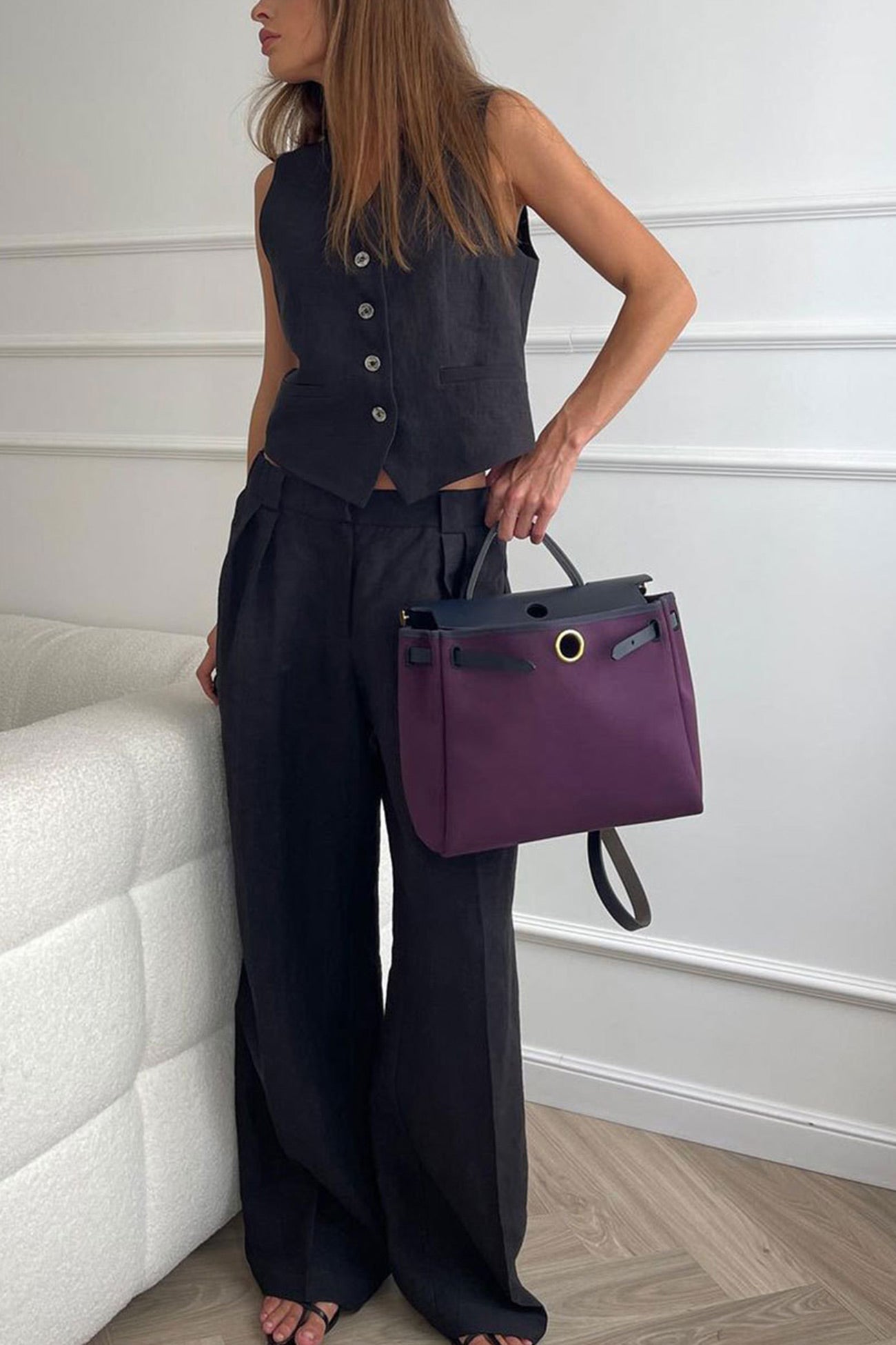 Fudus Leinen Tanktop und Hose