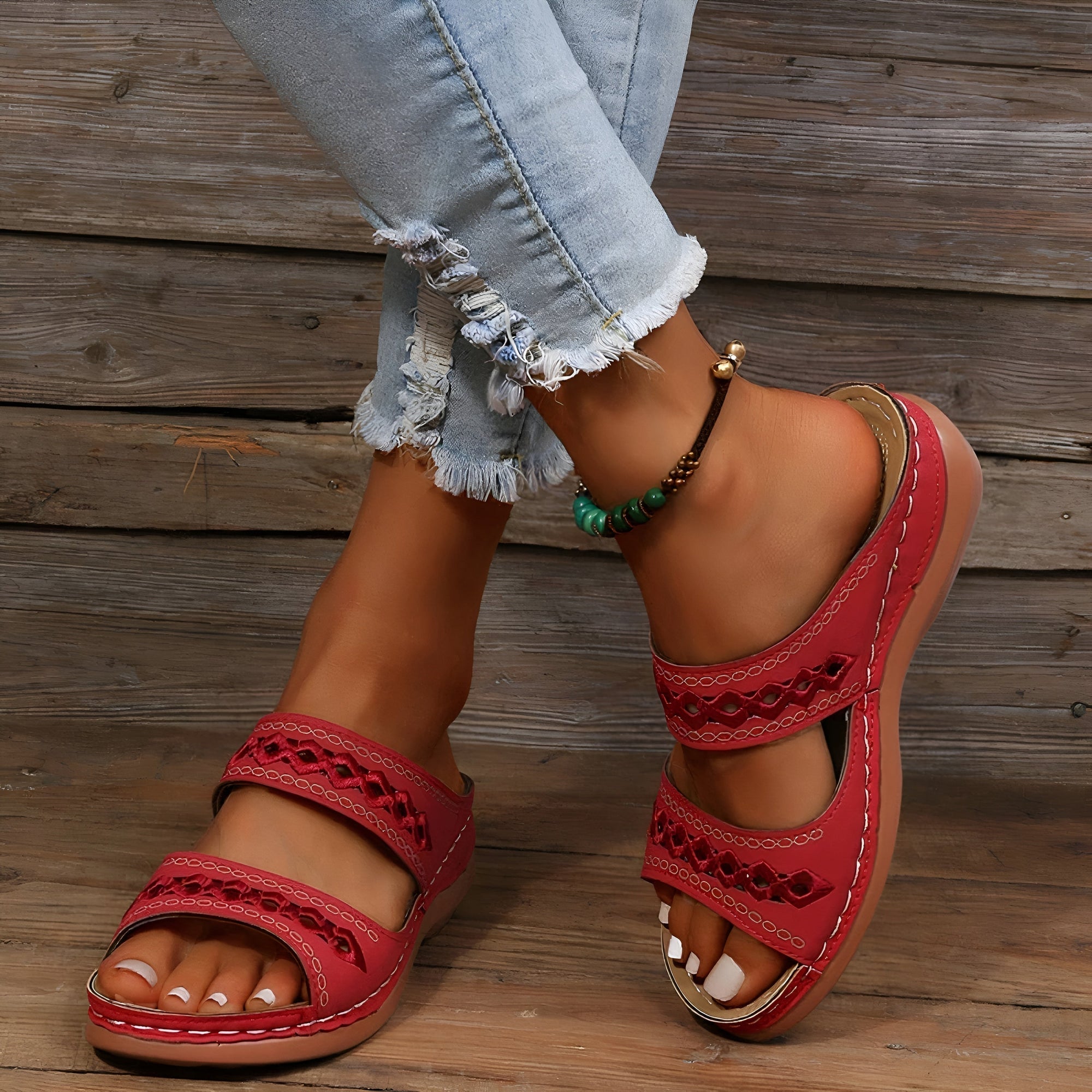 Komfortable und stylische orthopädische Sandalen für Damen