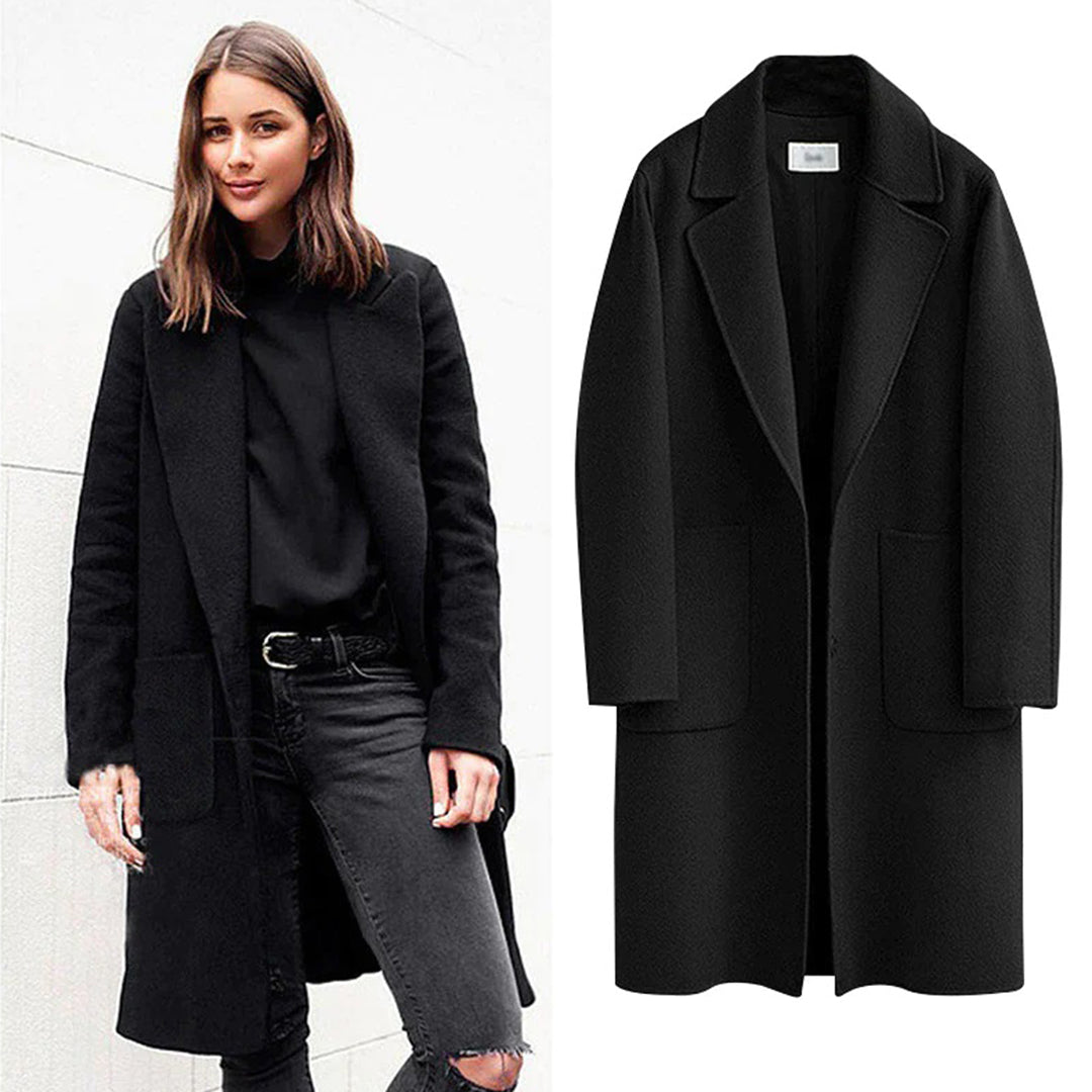 Krohn-e | Stylischer langer Wintermantel