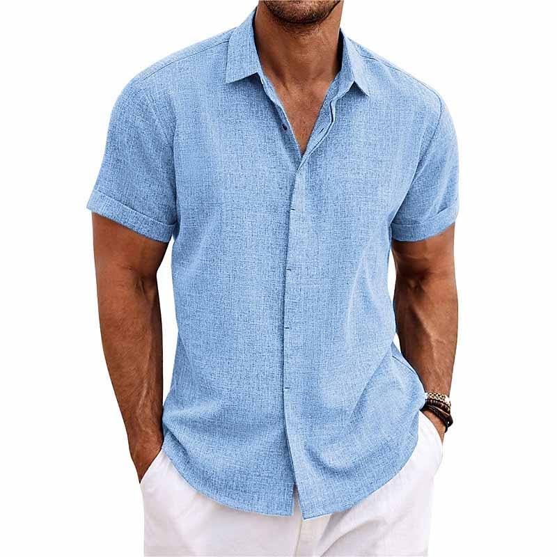 Davian Retro Linen Shirt