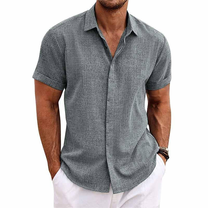 Davian Retro Linen Shirt