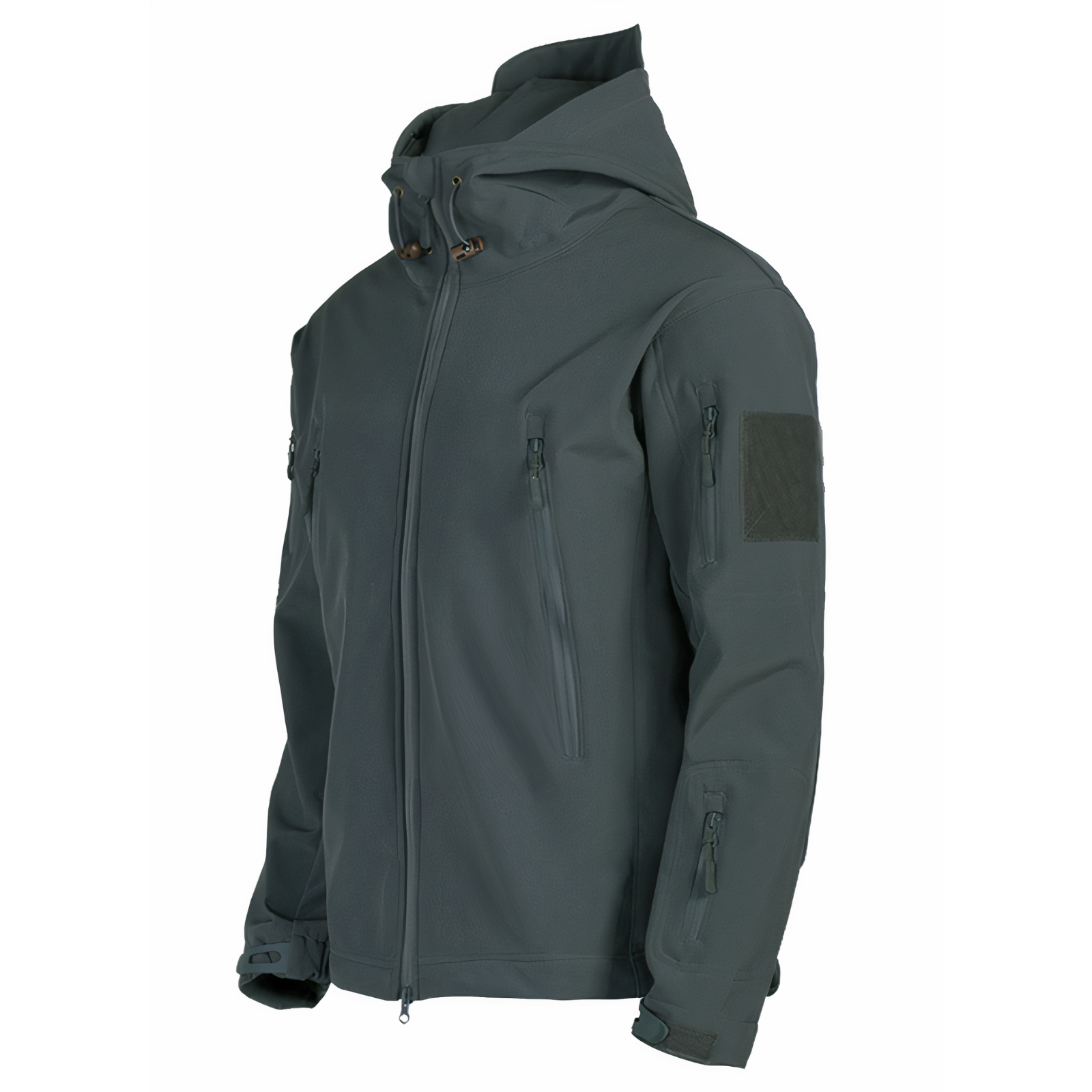 Krohn-e | Wasserdichte Militärjacke mit Kapuze