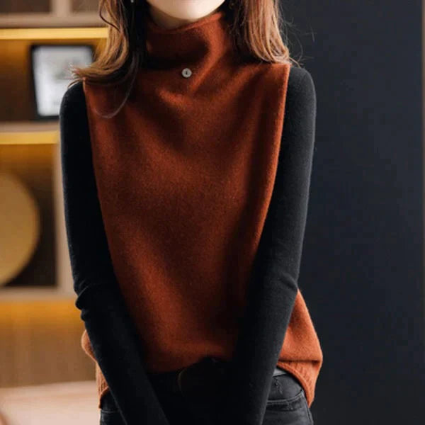 Krohn-e | Rollkragenweste für Klassische Looks