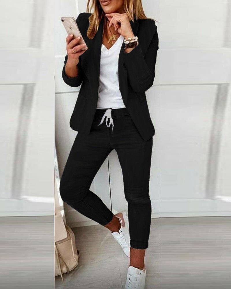 Elegant Dana Blazer Set