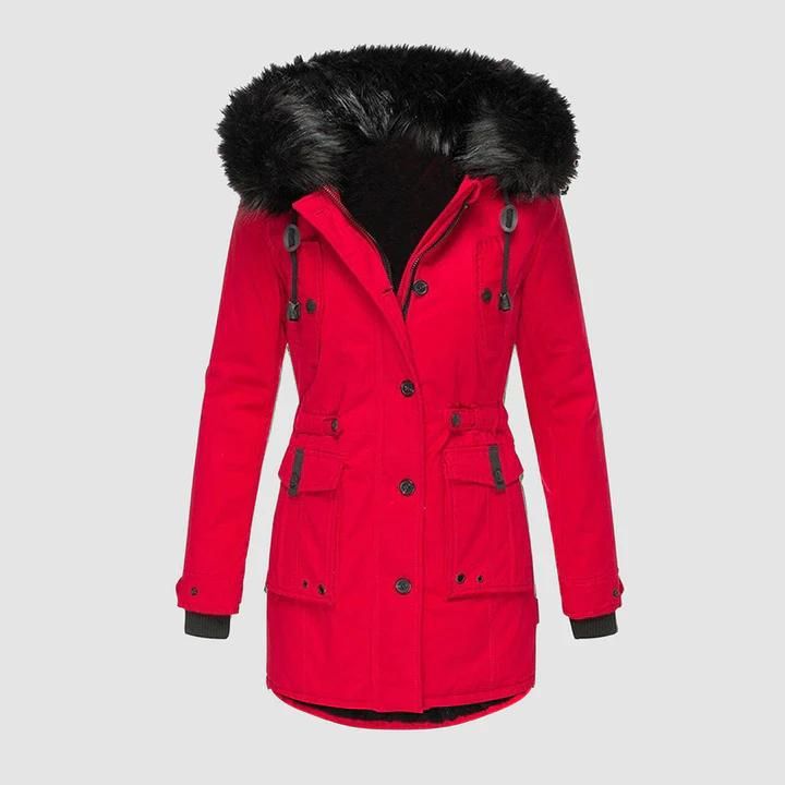 Dita: Langer Damen-Wintermantel