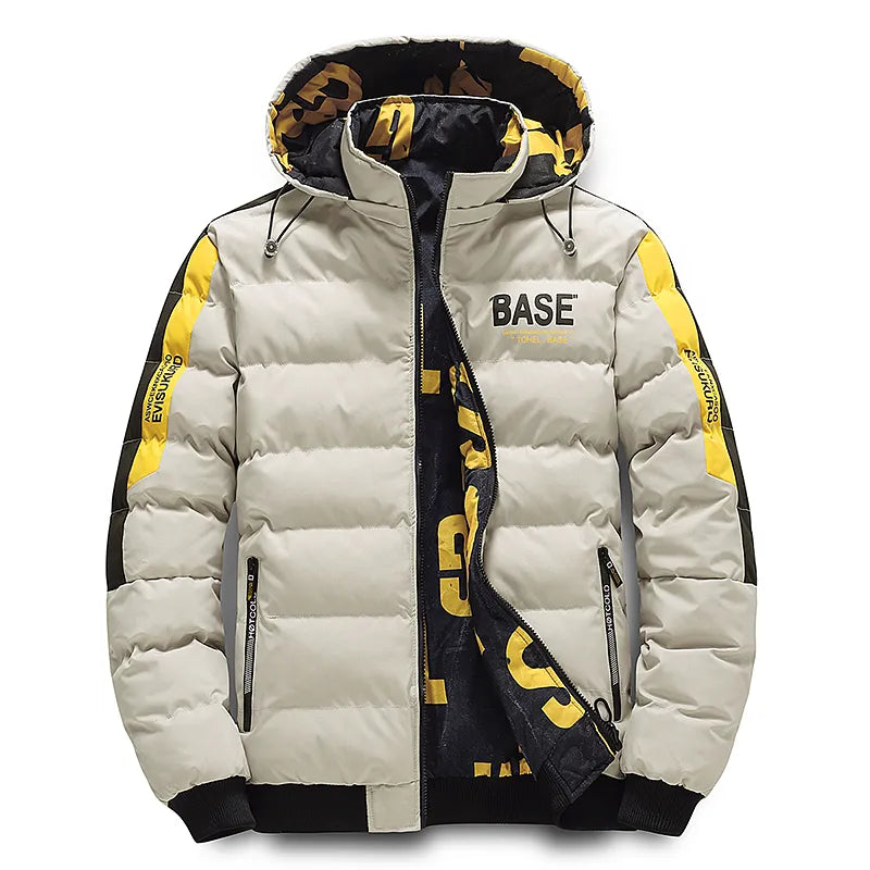 Krohn-e | Warme Daunen Winterjacke für Herren