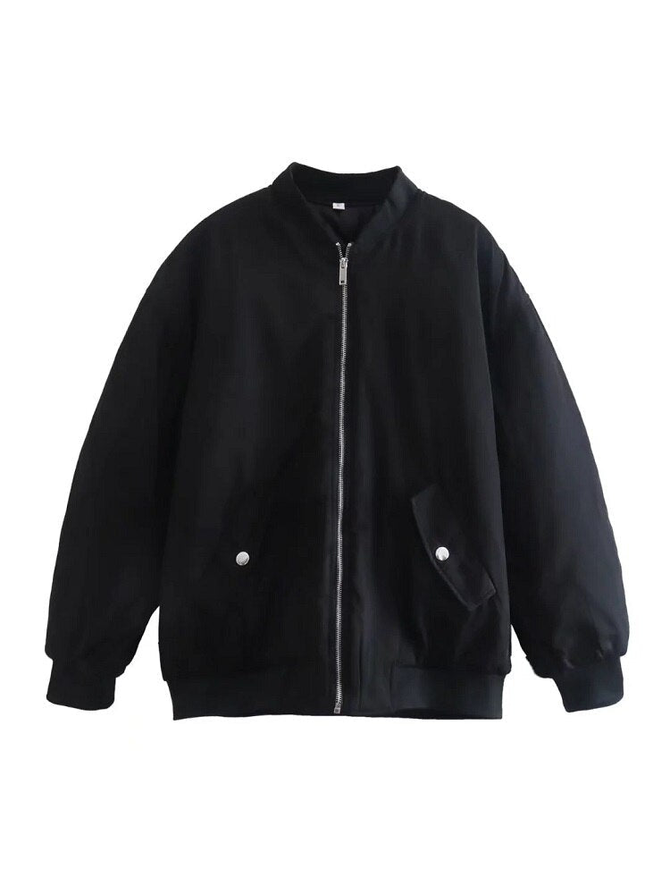 Krohn-e | Übergangsjacke Bomberdetails, Trendy
