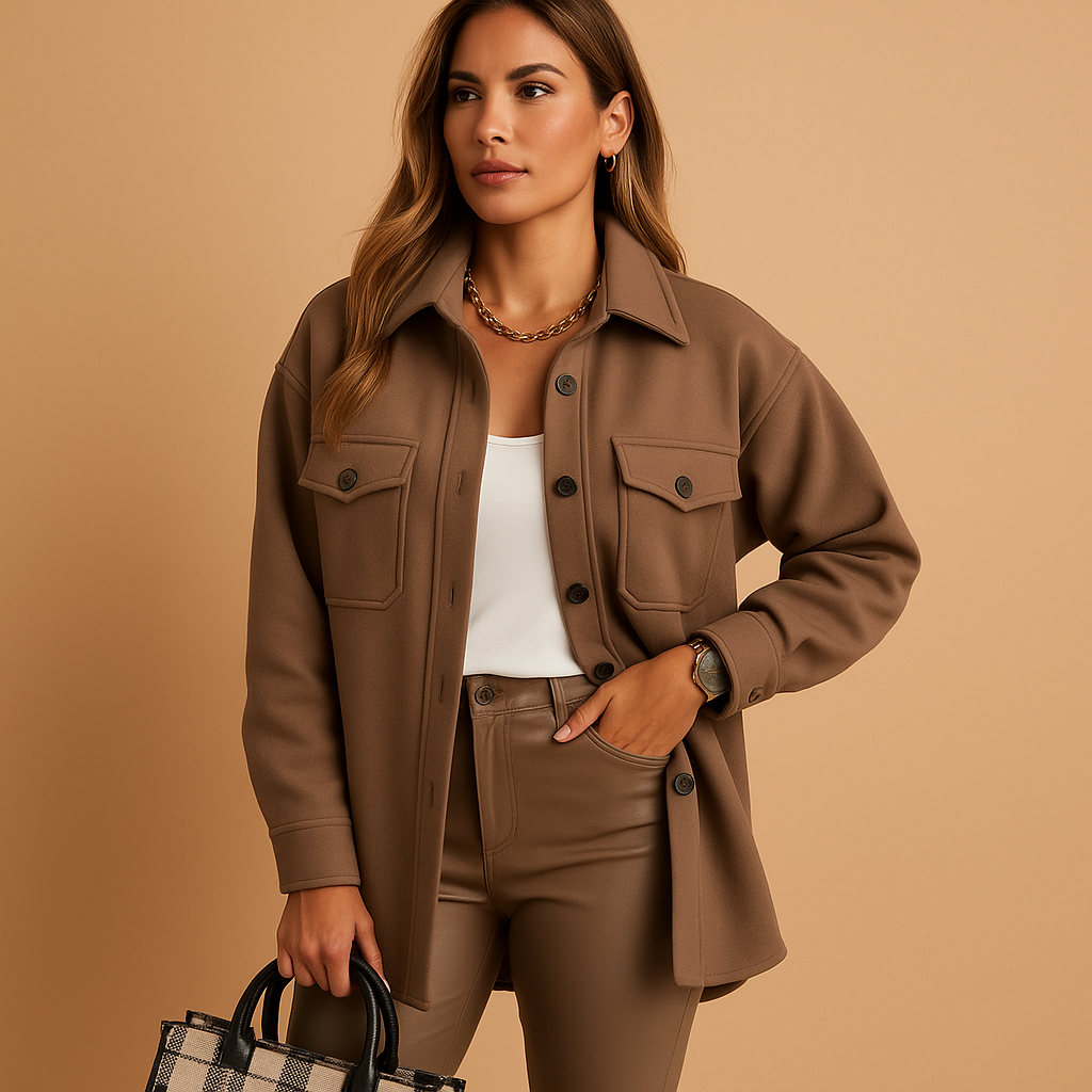 Krohn-e | Übergangsjacke mit Knöpfen und Taschen