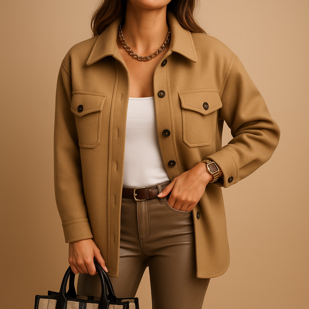 Krohn-e | Übergangsjacke mit Knöpfen und Taschen