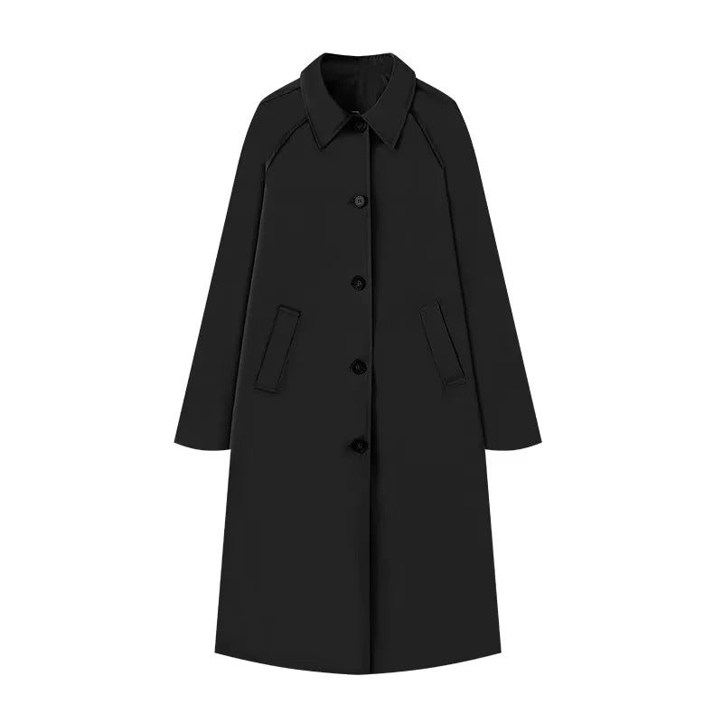 Krohn-e | Trenchcoats mit Knopfverschluss, Lang