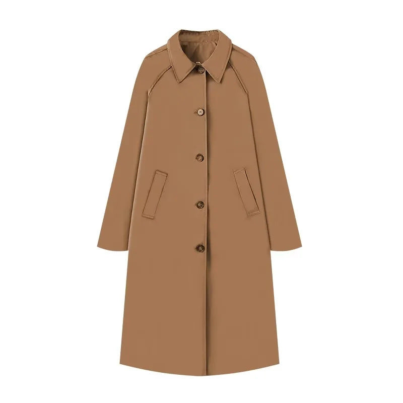 Krohn-e | Trenchcoats mit Knopfverschluss, Lang