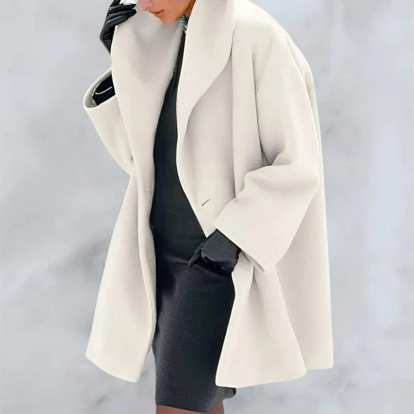 Krohn-e | Winterjacke Kurz Gefüttert, Klassischer Look