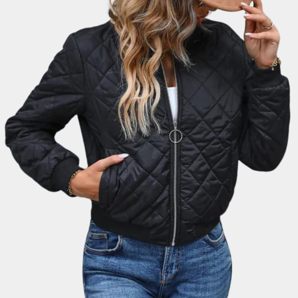 Krohn-e | Winter Übergangsjacke Wattiert, Komfortabel