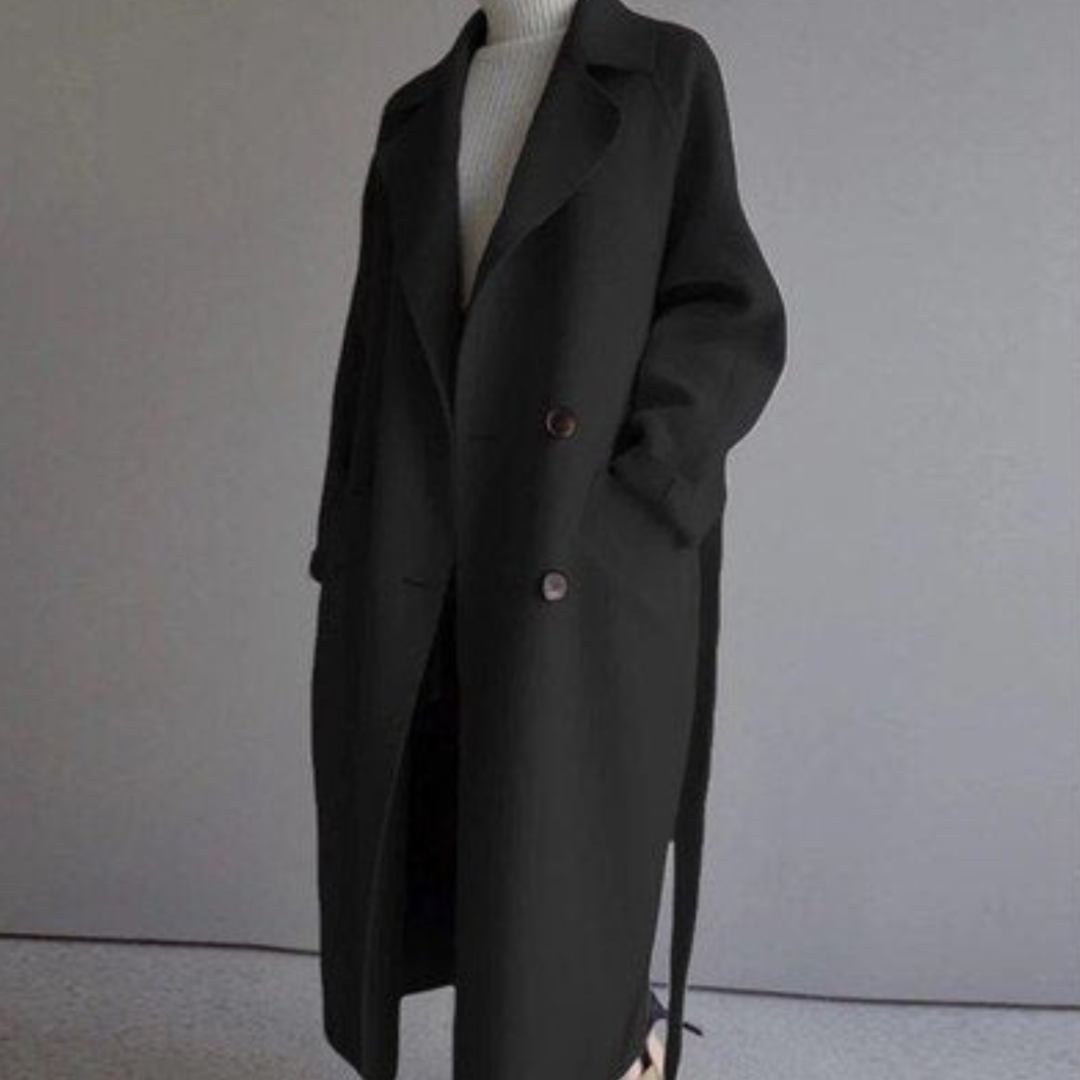 Krohn-e | Winterjacke mit Gürtel, Lang