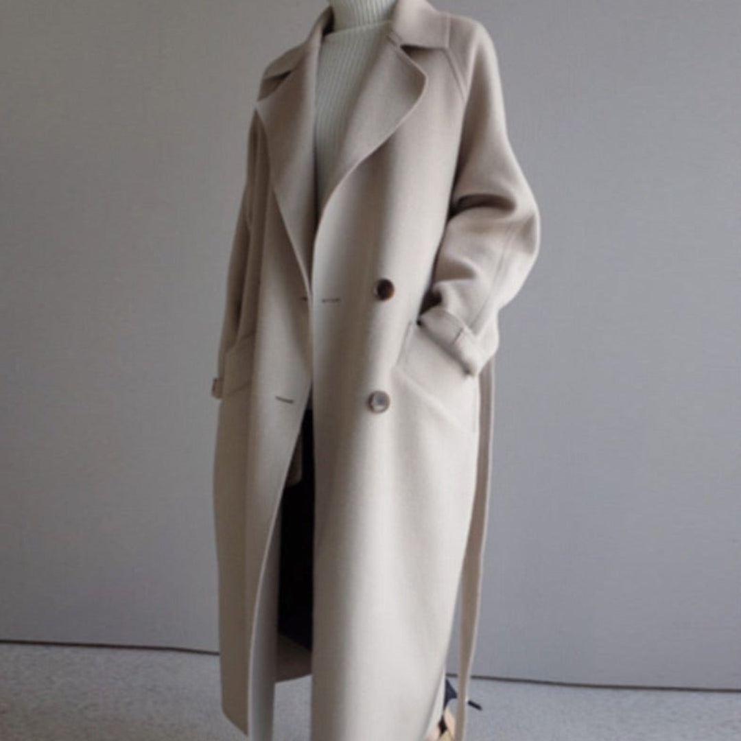 Krohn-e | Winterjacke mit Gürtel, Lang