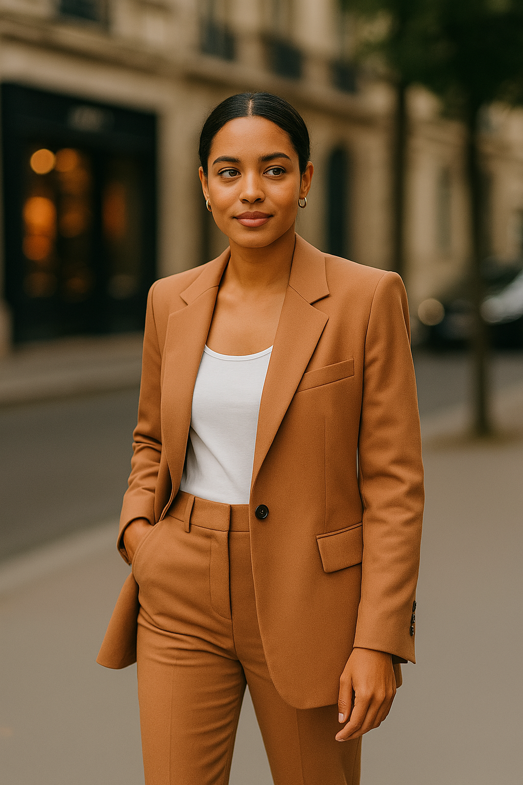 Elegantes und bequemes Damen Zweiteiler Outfit mit weitem Schnitt