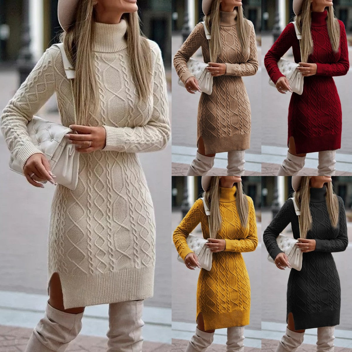 Krohn-e | Schickes und entspanntes Winterkleid