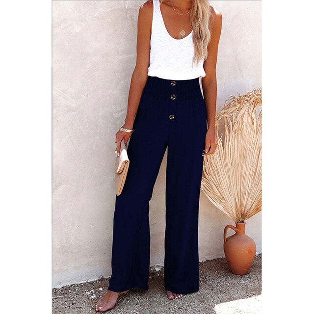 Damenhose Hailey mit hoher Taille