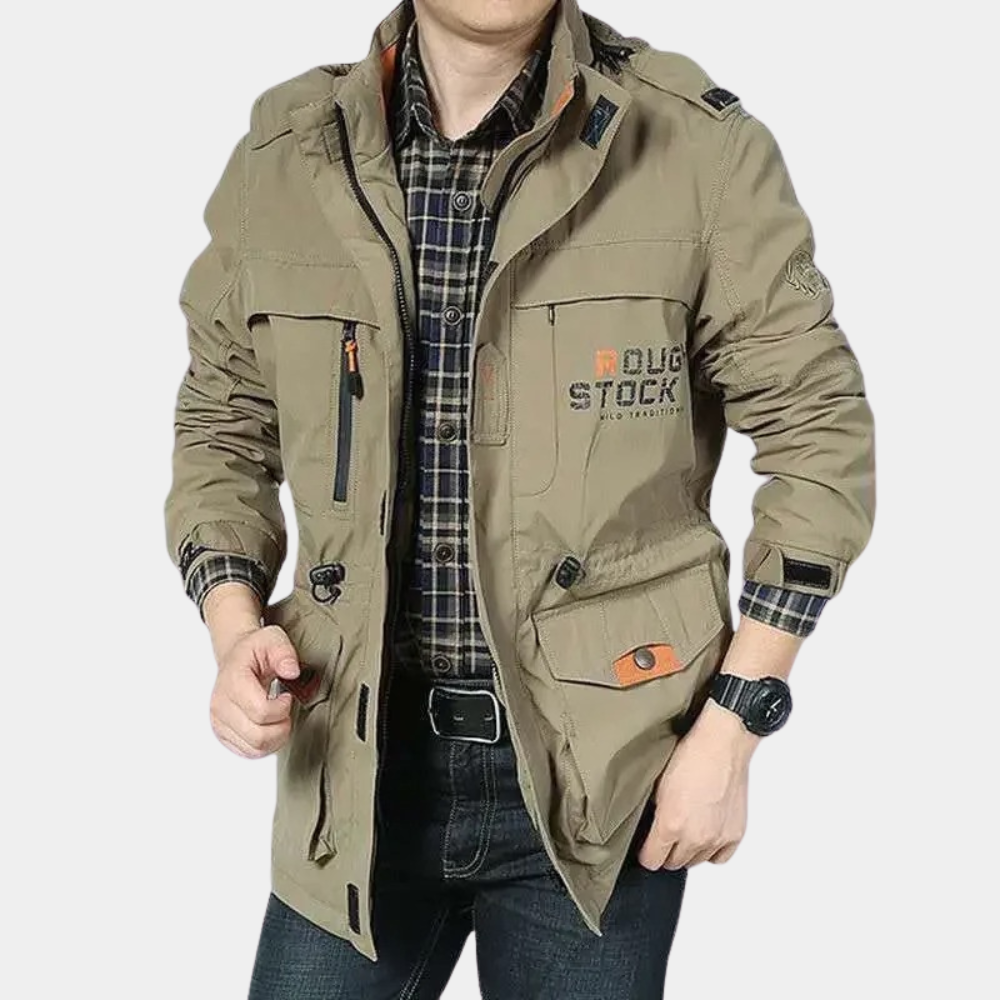 Männer Sommer Cargojacke: Damond - Stil und Funktion vereint