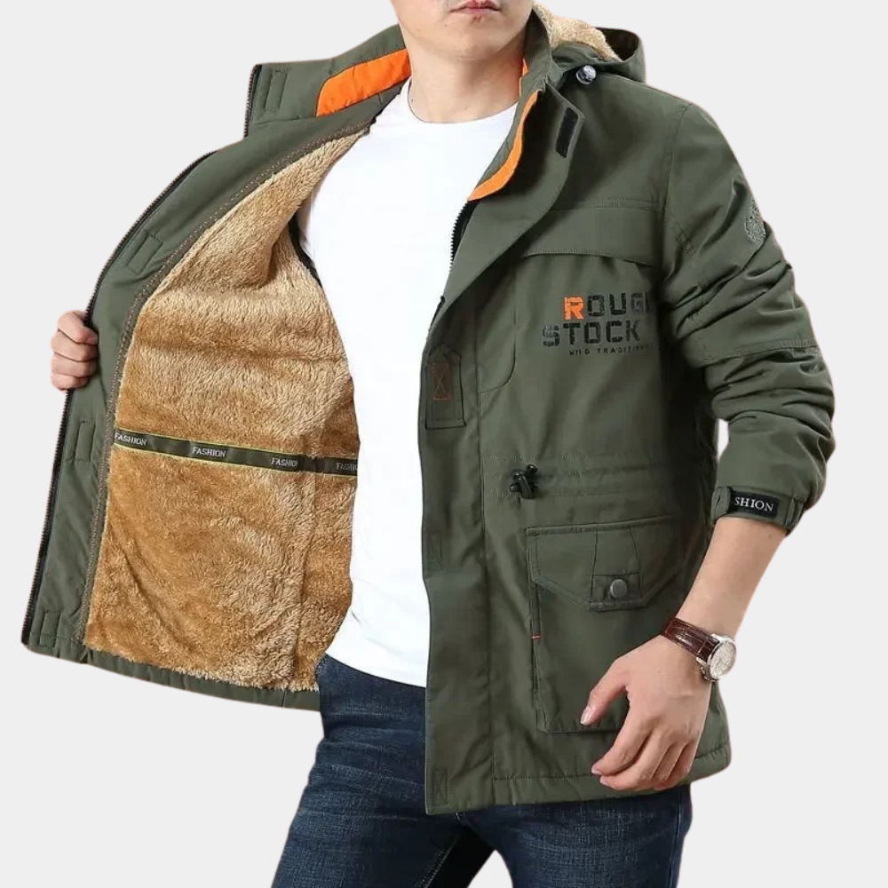 Männer Sommer Cargojacke: Damond - Stil und Funktion vereint