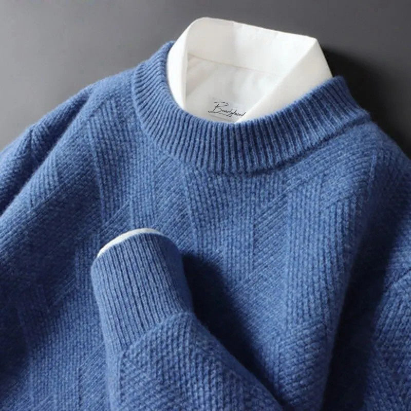 Hochwertiger Herren-Cashmerepullover in diversen Farben
