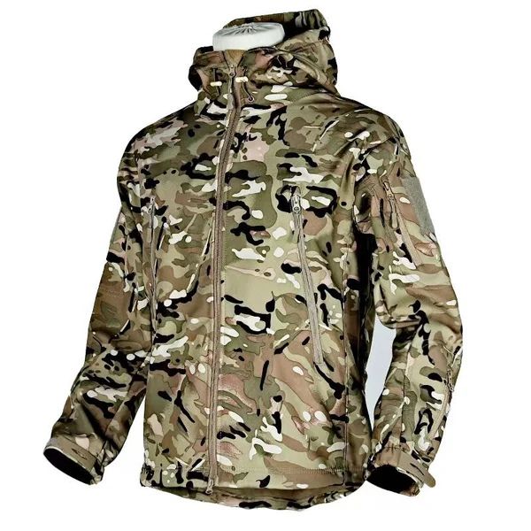 Stylische Herrenjacke mit Windschutz - Daniel