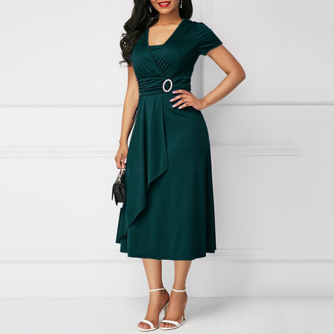 Filomena: Elegantes Midi-Kleid