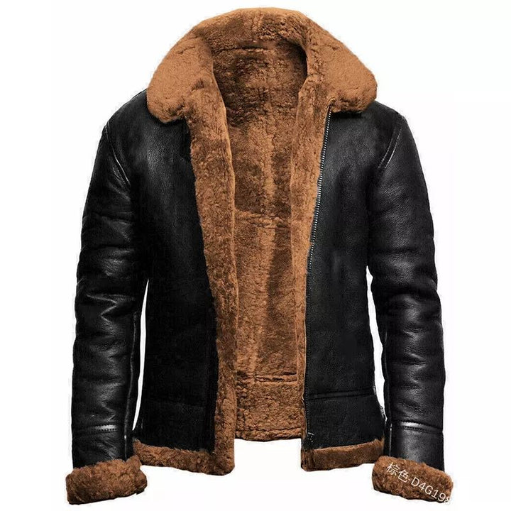 Kurzer, eleganter Herren-Wintermantel von Dean