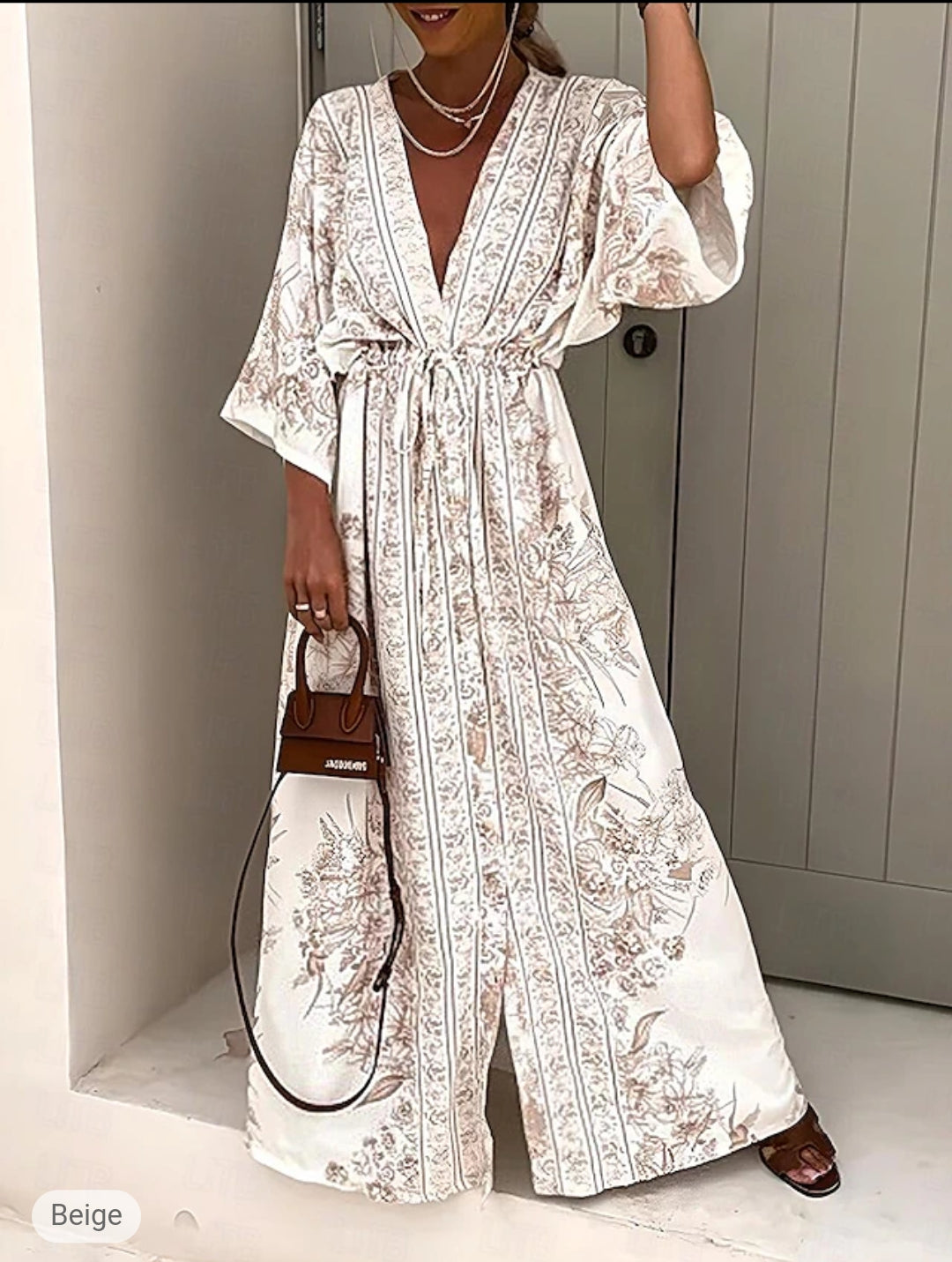 Delia Spitzenkleid mit V-Ausschnitt