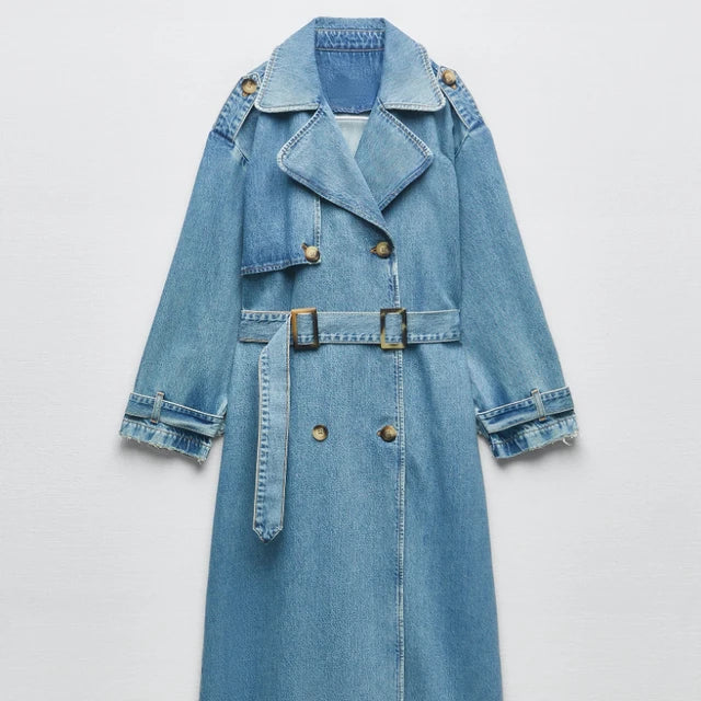 Krohn-e | Trenchcoats mit Klassischer Silhouette