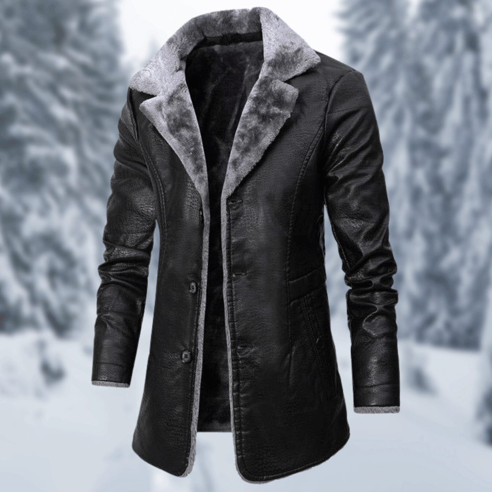 Krohn-e | Elegante Winterjacke mit warmer Fütterung für Männer