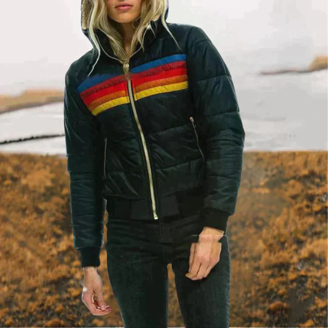 Krohn-e | Winterjacke für Frauen mit Hohem Kragen