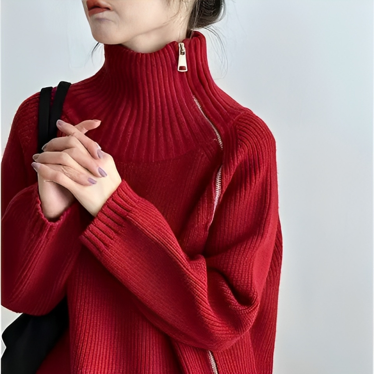 Krohn-e | Damen Rollkragenpullover