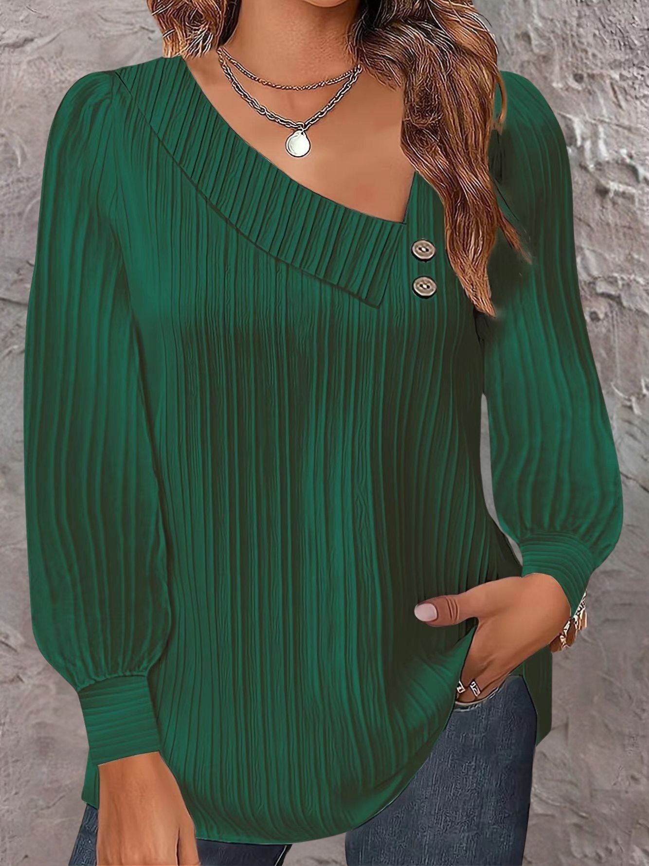 Edna Plissee Top