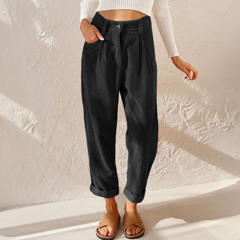 Lisette Relaxed Rib Pants