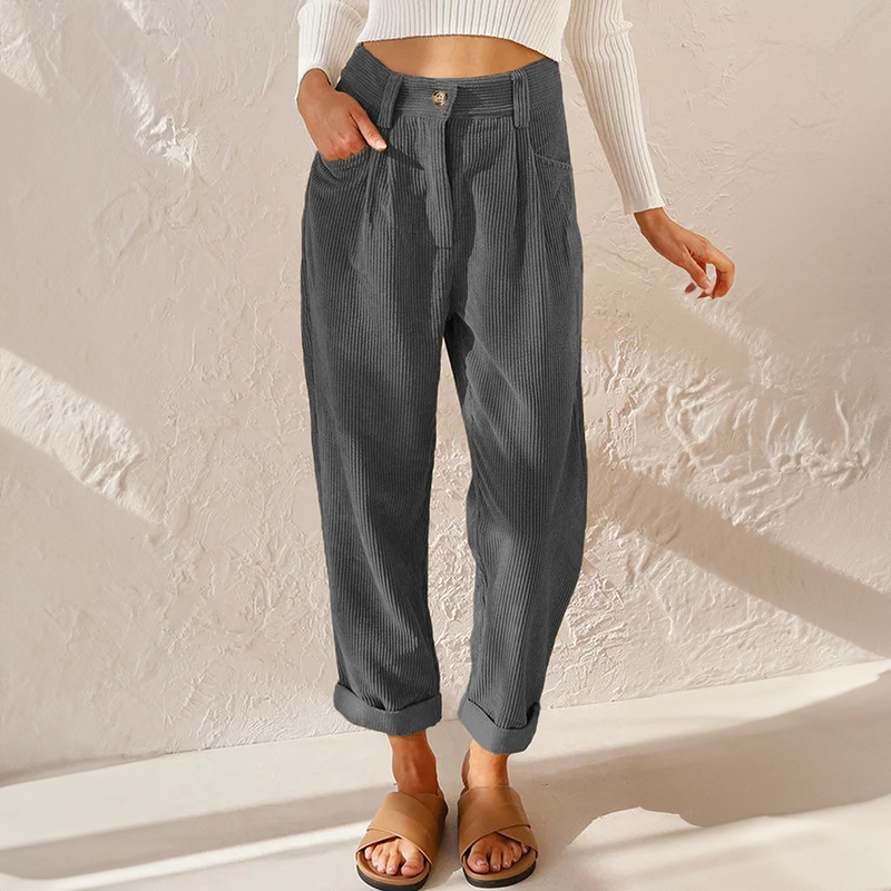 Lisette Relaxed Rib Pants