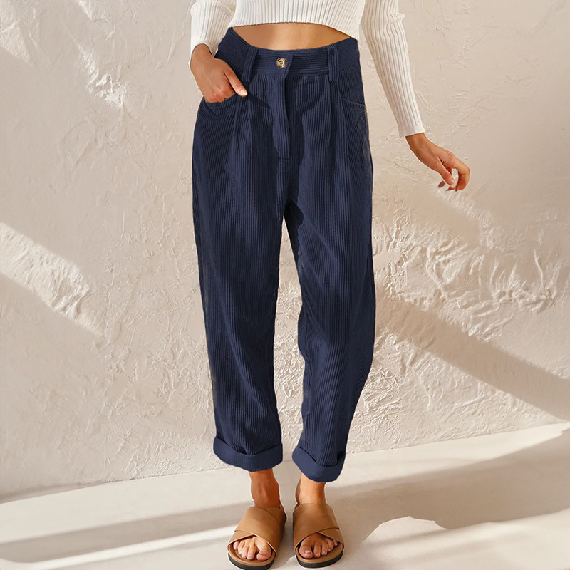 Lisette Relaxed Rib Pants