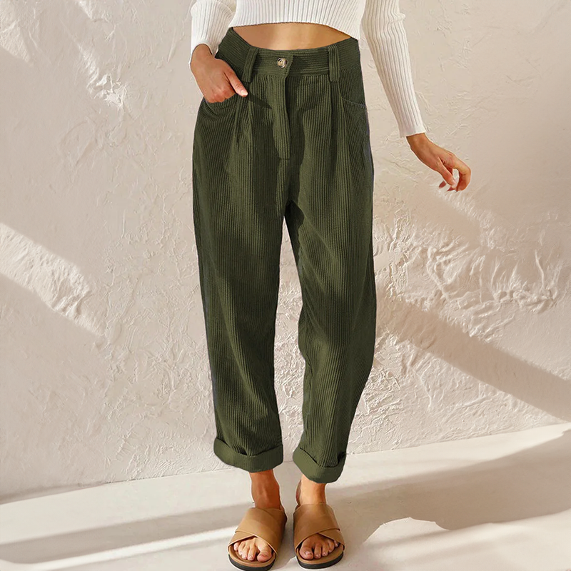 Lisette Relaxed Rib Pants