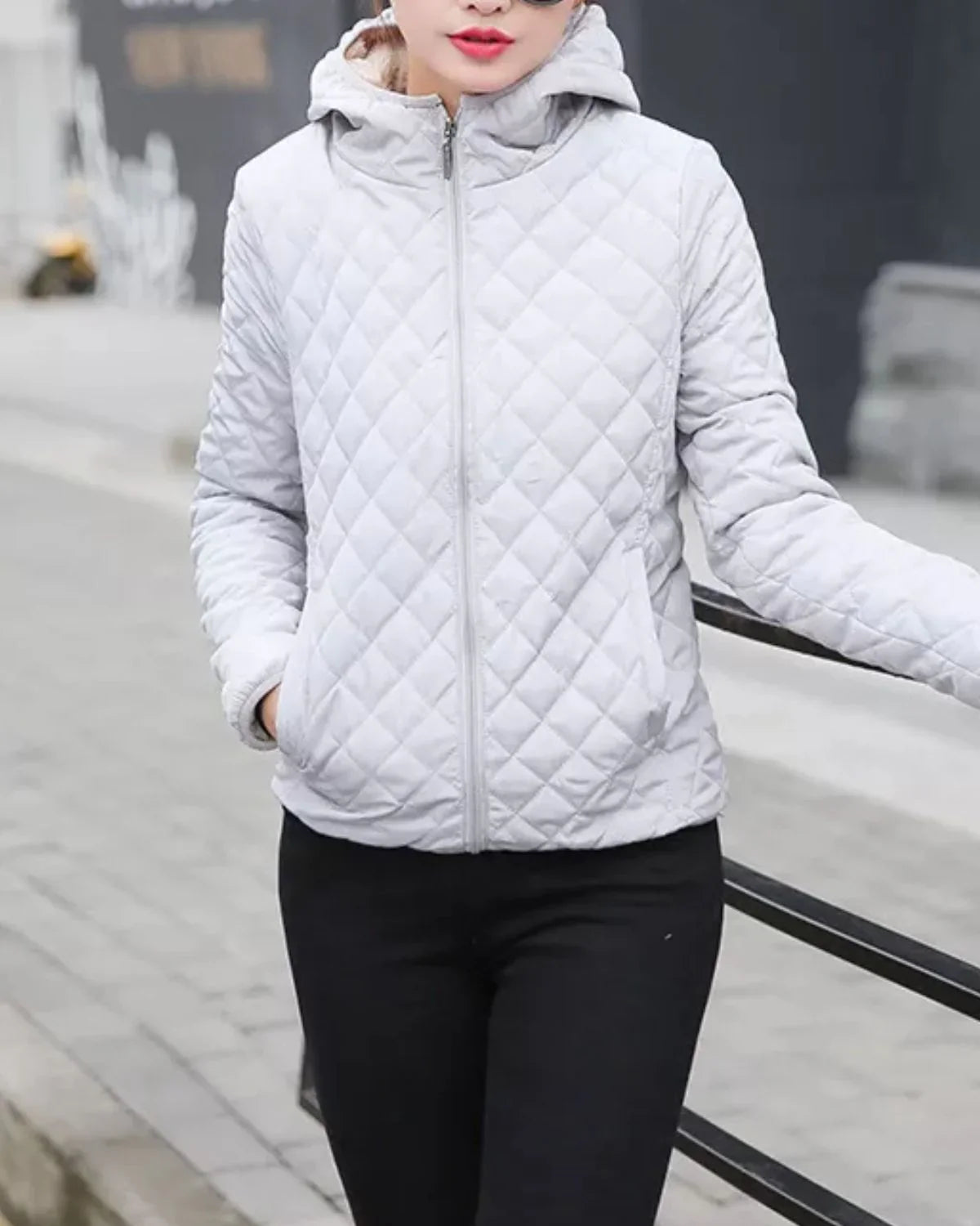 Stylische, warme Damenjacke Ellia