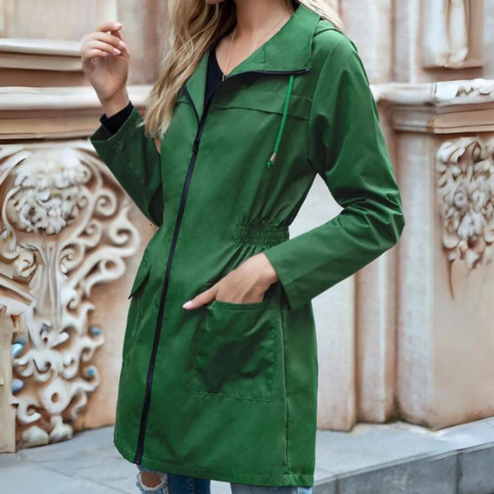 Elegantes Damen-Windbreaker-Mantel - Elsa