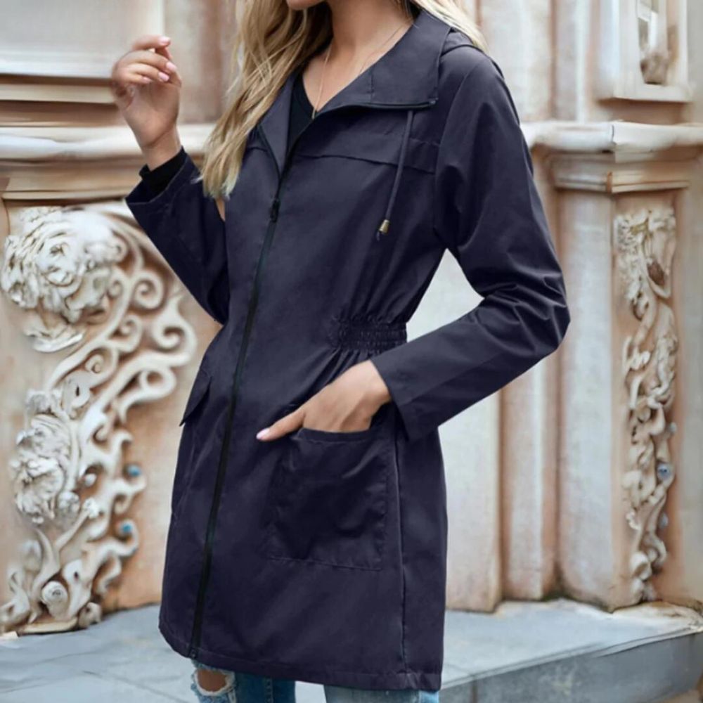 Elegantes Damen-Windbreaker-Mantel - Elsa