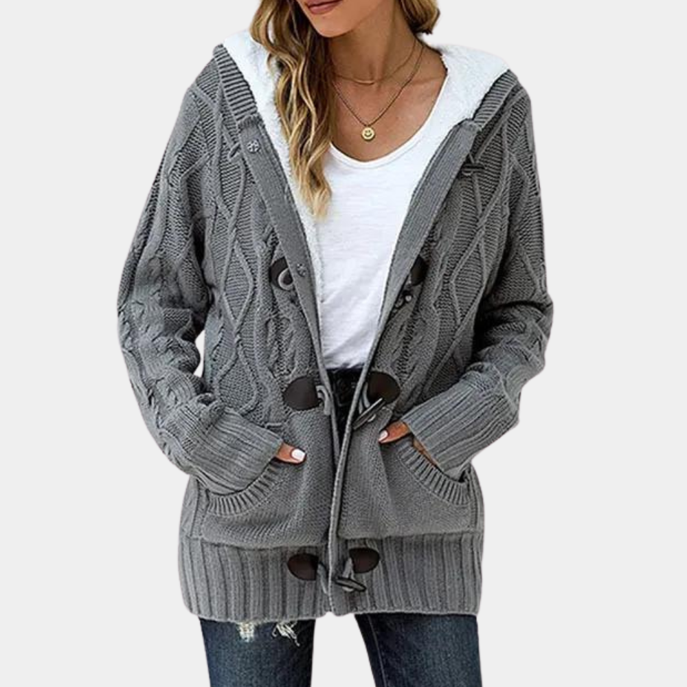 Modische Damen-Kapuzenjacke von KAHLIA für entspannte Styles